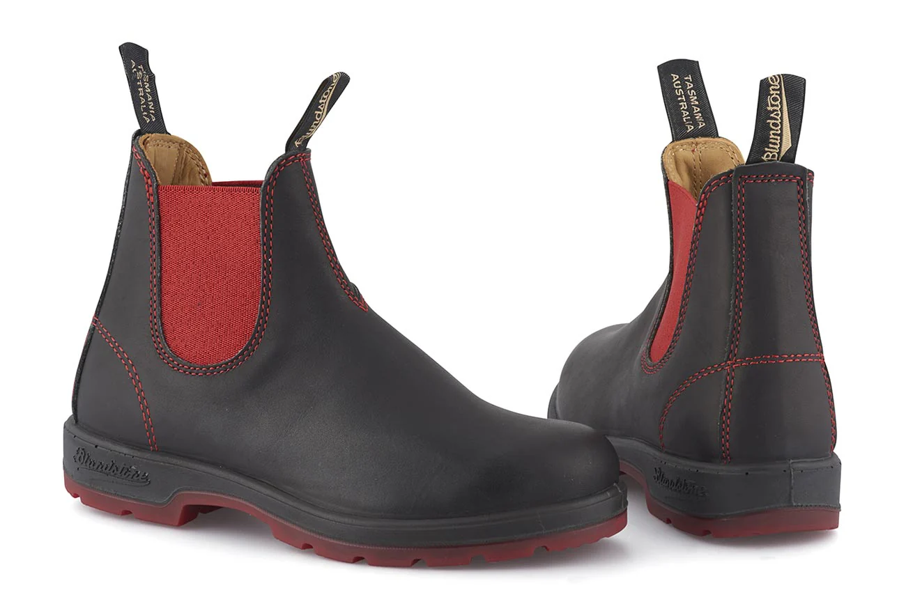 Blundstone #1316 Heritage Black Red - Image 3